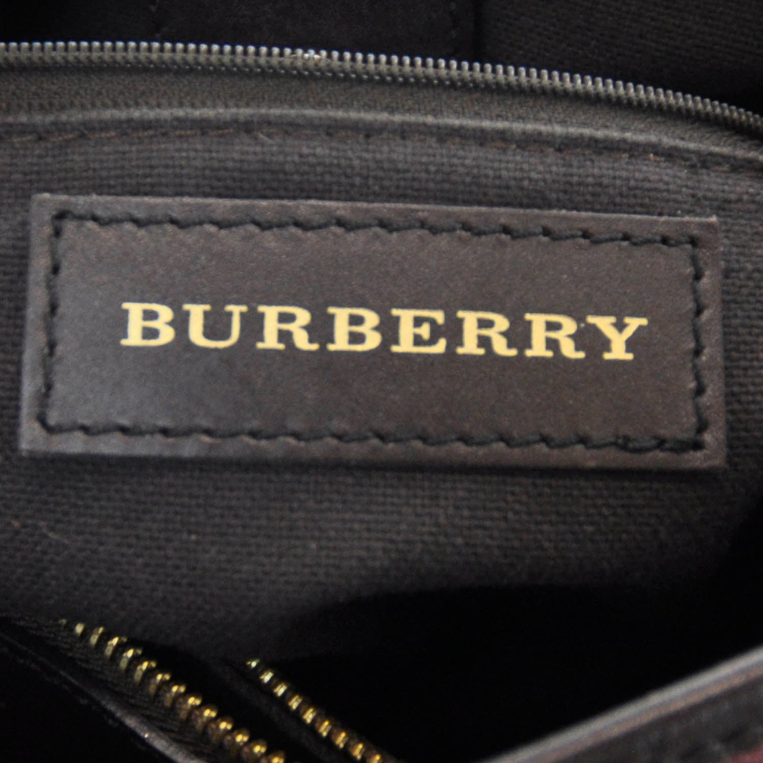 Burberry Haymarket Check Small Northfield Tote 8 of 9