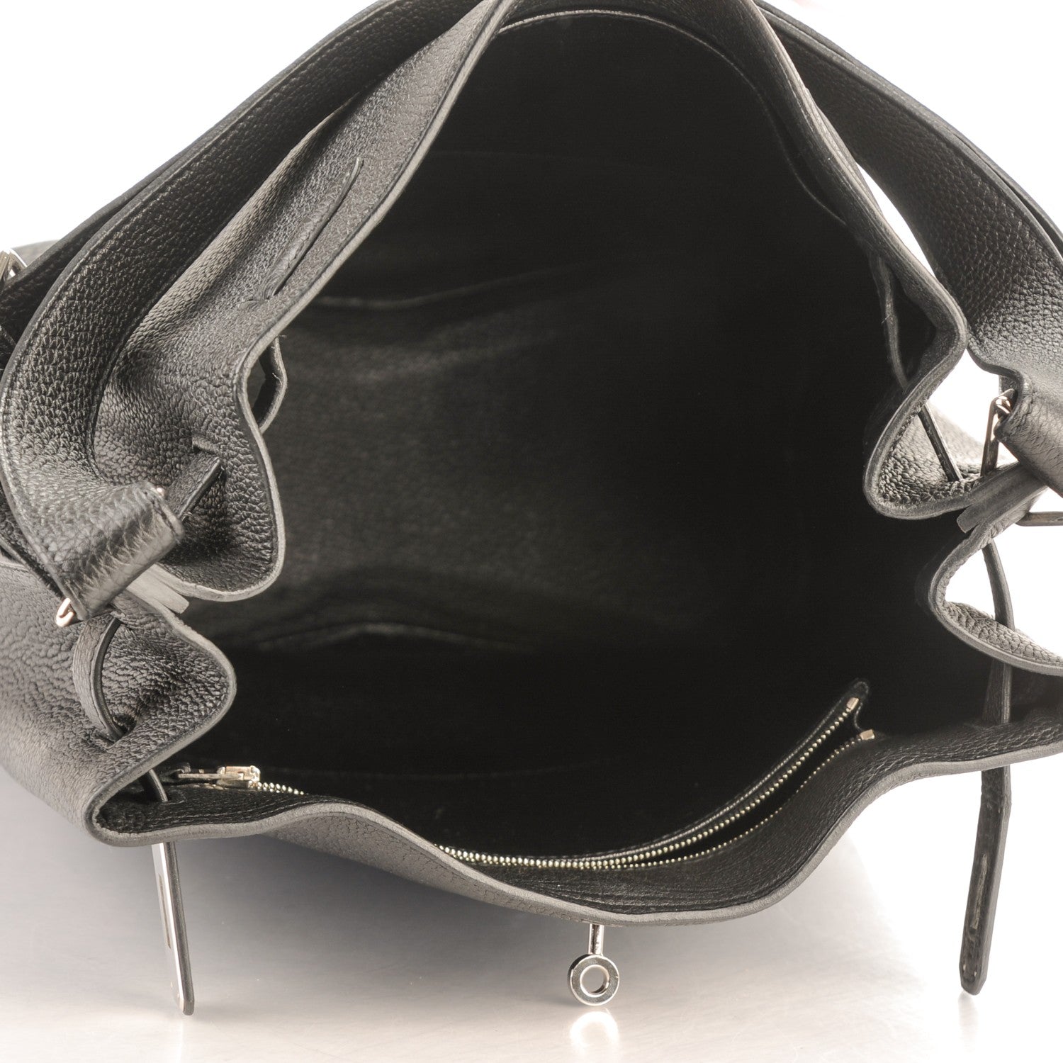 Hermes Taurillon Clemence So Kelly 26 Black 5 of 5