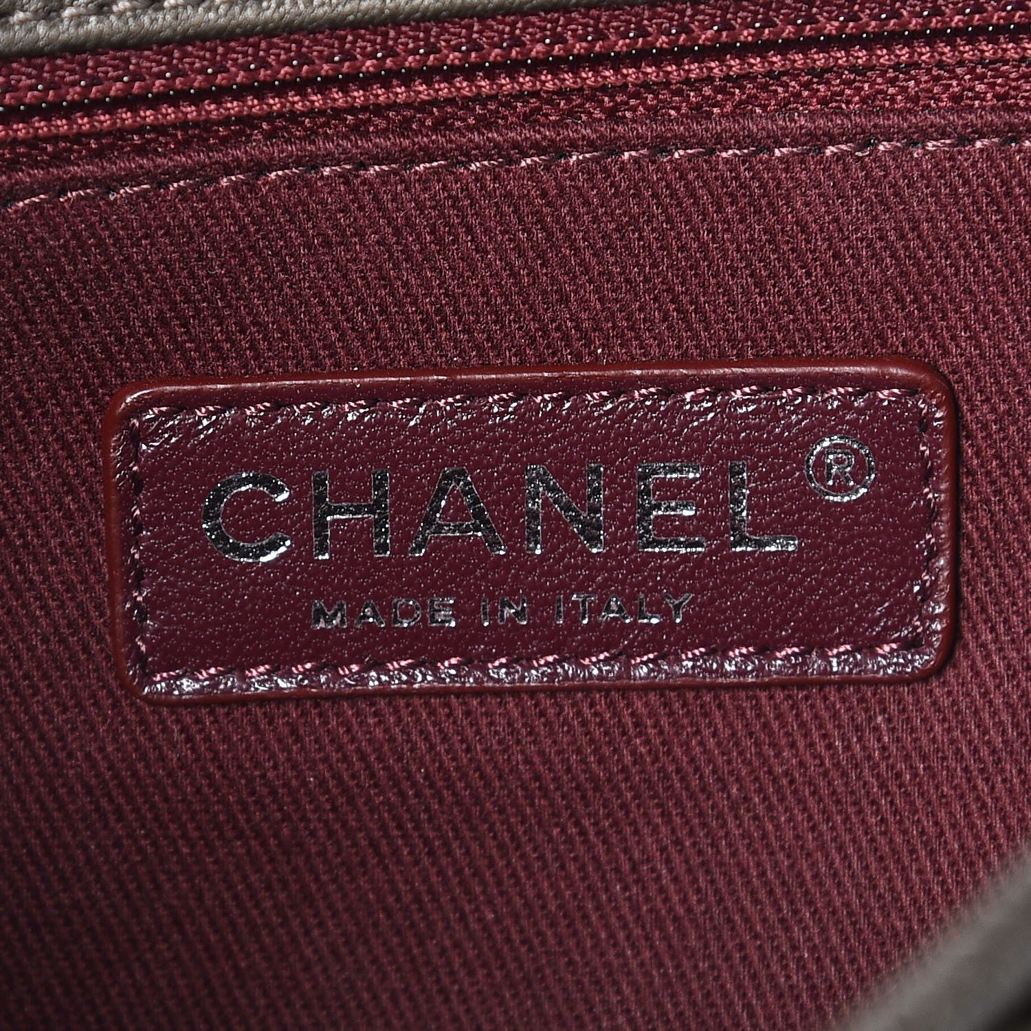 Chanel Metallic Goatskin Perfect Edge Medium Flap Gold Silver 6 of 8