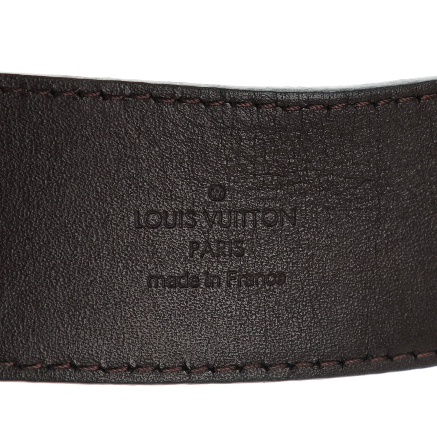 Damier Ebene 40mm LV Initiales Belt 110 44