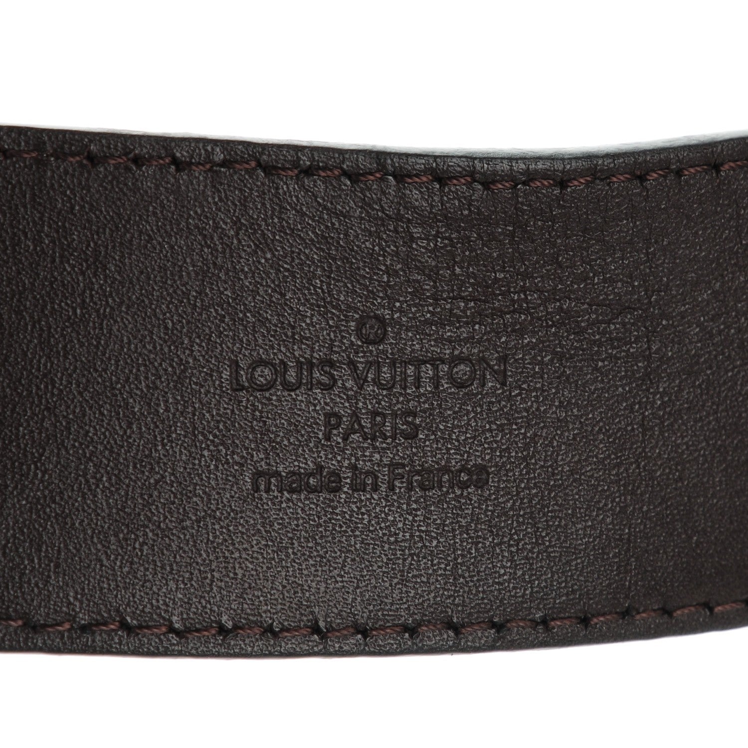 Louis Vuitton Damier Ebene 40mm LV Initiales Belt 110 44 5 of 10
