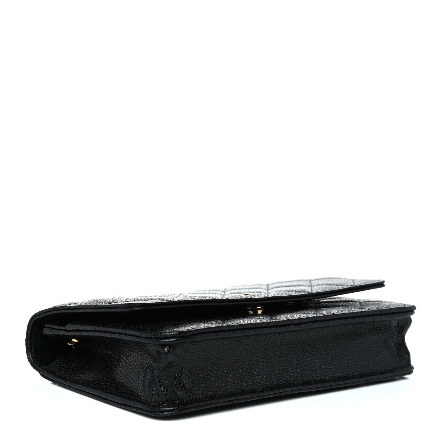 Chanel Caviar Quilted Wallet On Chain WOC Black 4 of 11