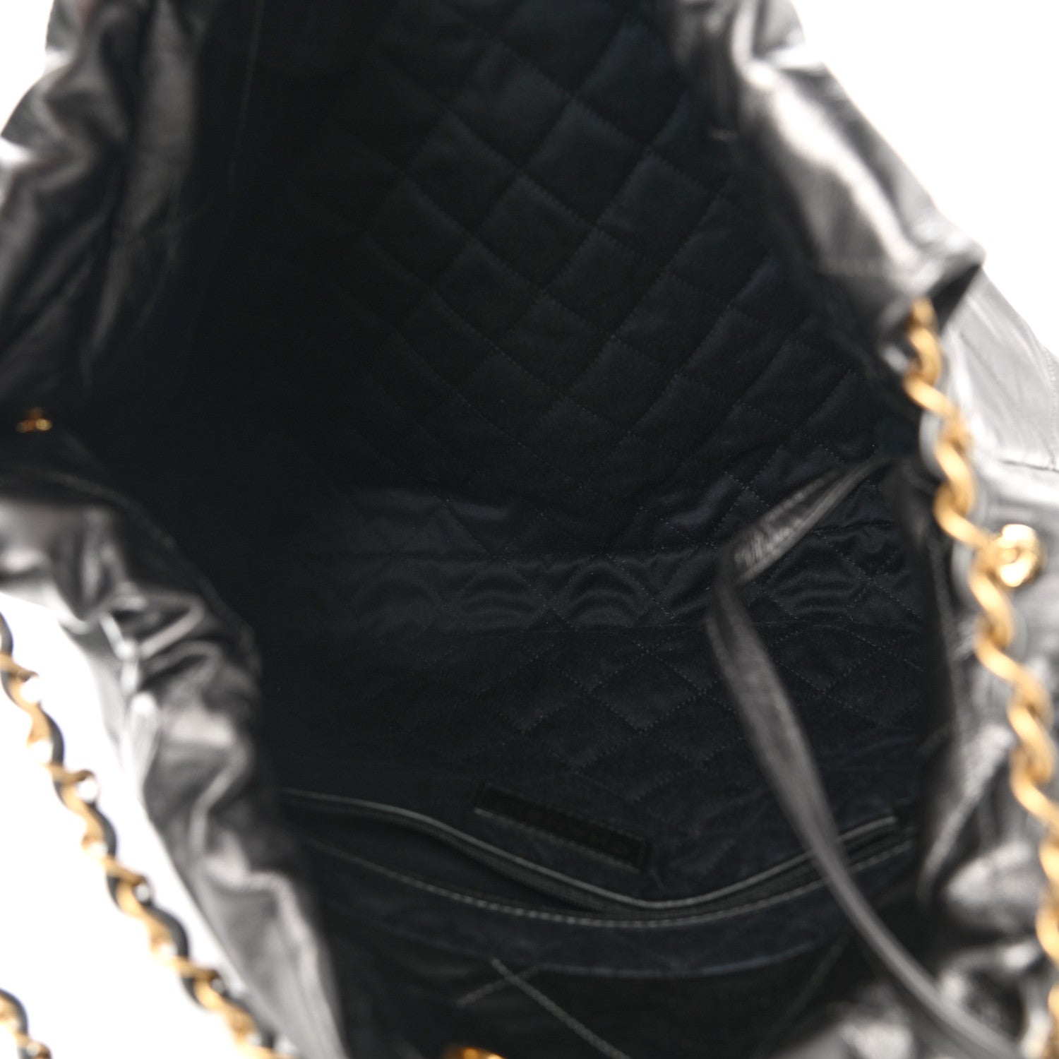 Chanel Metallic Calfskin Quilted Chanel 22 Ruthenium 6 of 12