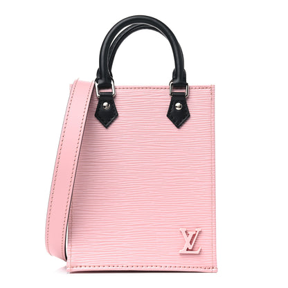 Louis Vuitton Epi Petit Sac Plat Rose Ballerine 1 of 5