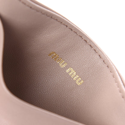 Miu Miu Nappa Matelasse Card Case Cammeo 5 of 5