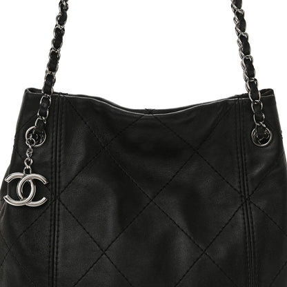 Chanel Lambskin Quilted Small Soft Touch Shoulder Bag Black 8 of 14
