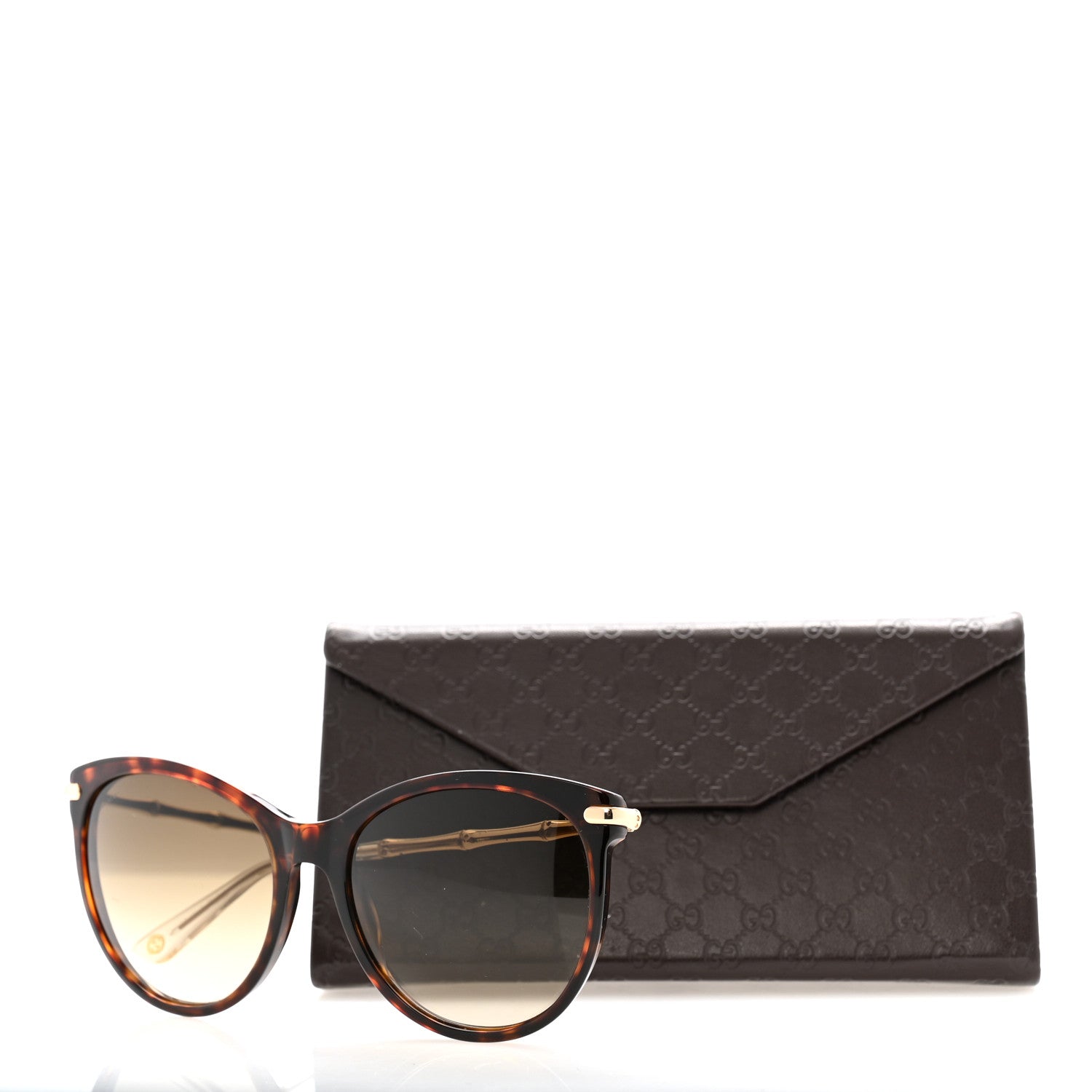 Gucci Bamboo Cat Eye Sunglasses GG3771/S Tortoise 8 of 8