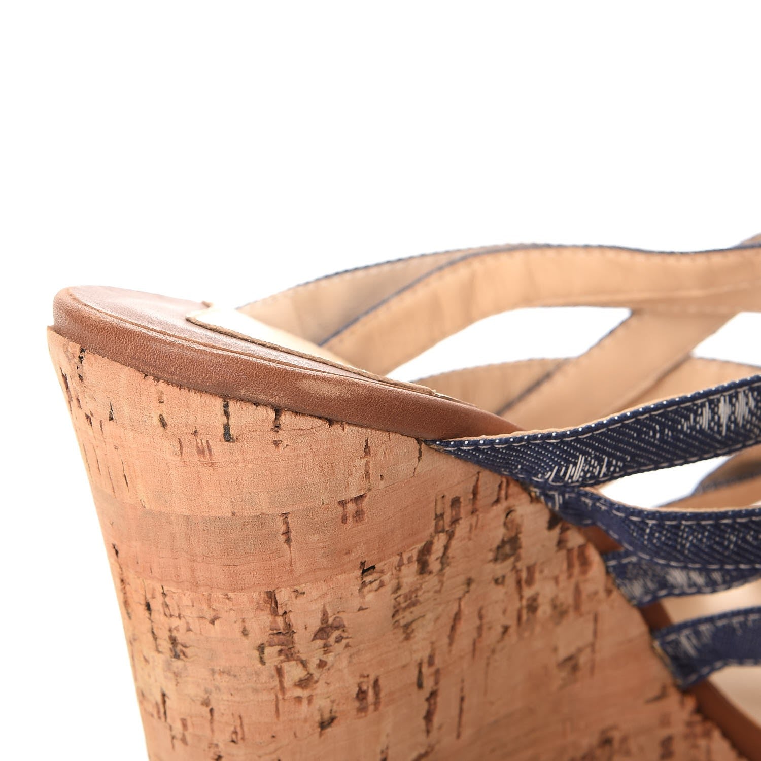 Christian Louboutin Ribbon Corniche 140 Sandals 40 Denim 12 of 14