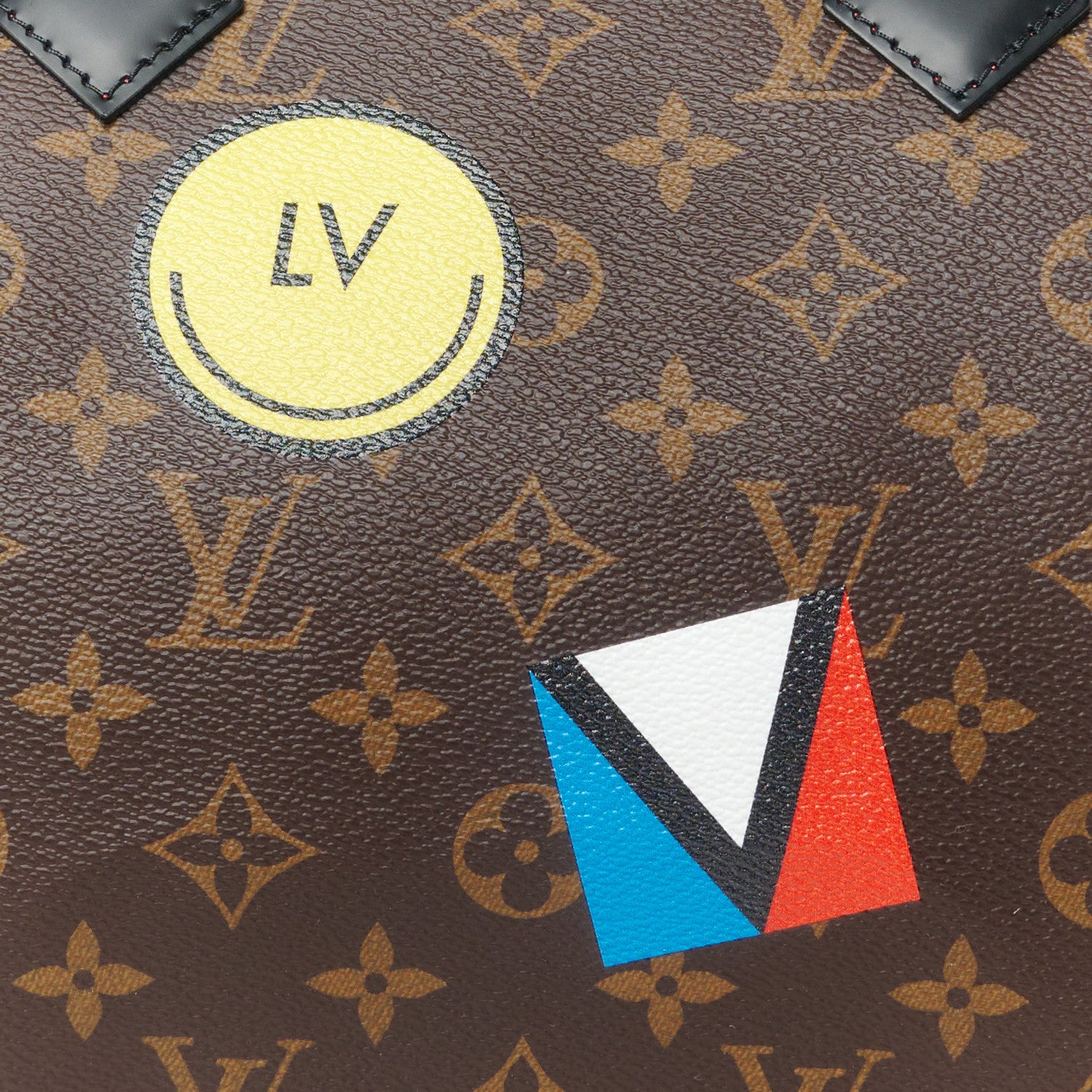 Louis Vuitton Monogram My World Tour Speedy Bandouliere 30 Black