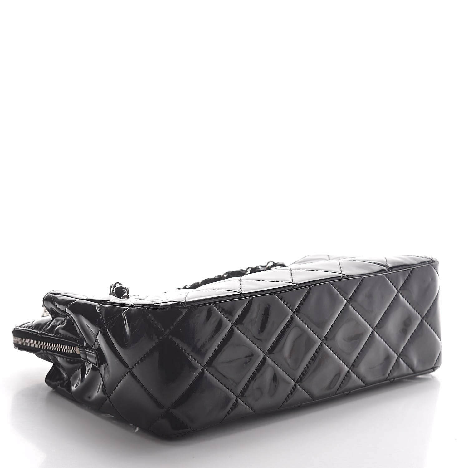 Chanel Vinyl Quilted In The Business Tote Black 4 of 14