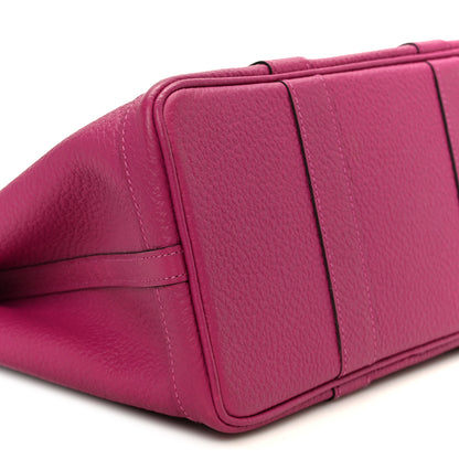 Hermes Vache Country Garden Party 30 TPM Rose Pourpre 9 of 11