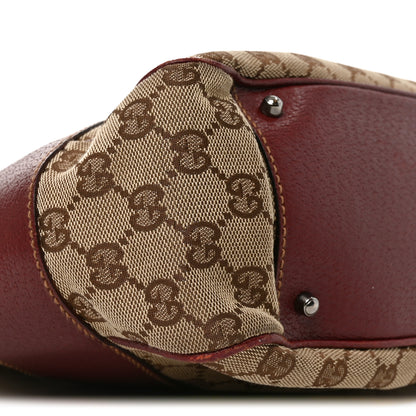 Gucci Monogram Shoulder Bag Red 9 of 11