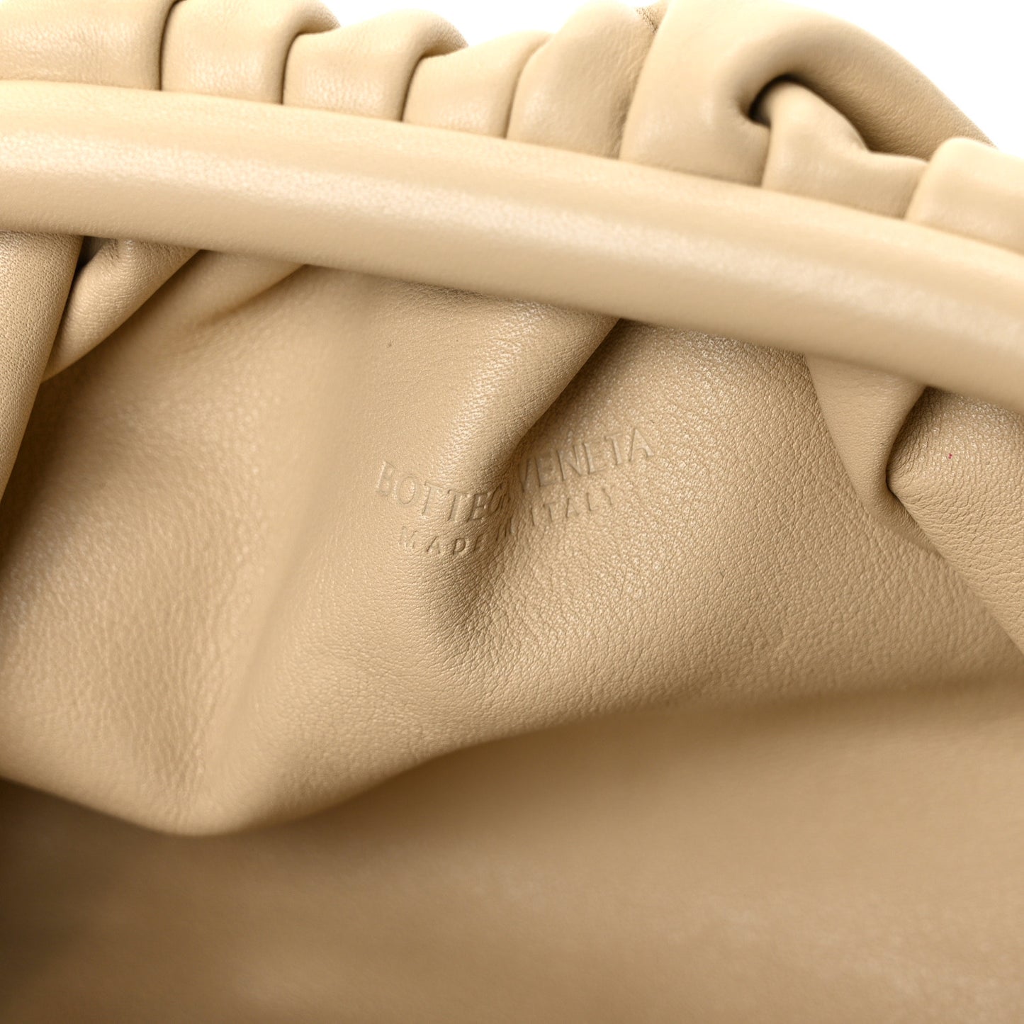 Butter Calfskin The Mini Pouch Porridge