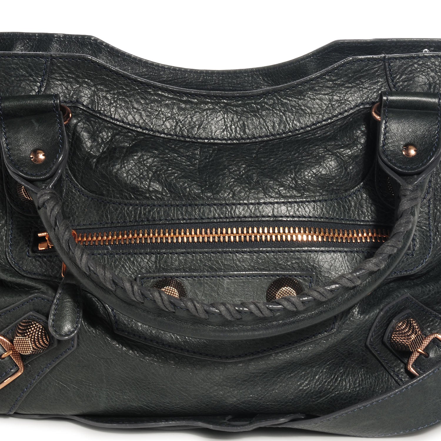 Balenciaga Agneau Giant 21 Rose Gold Hardware City Anthracite 8 of 11