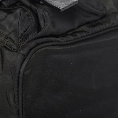 Prada Nylon Vela Medium Backpack Black 7 of 17