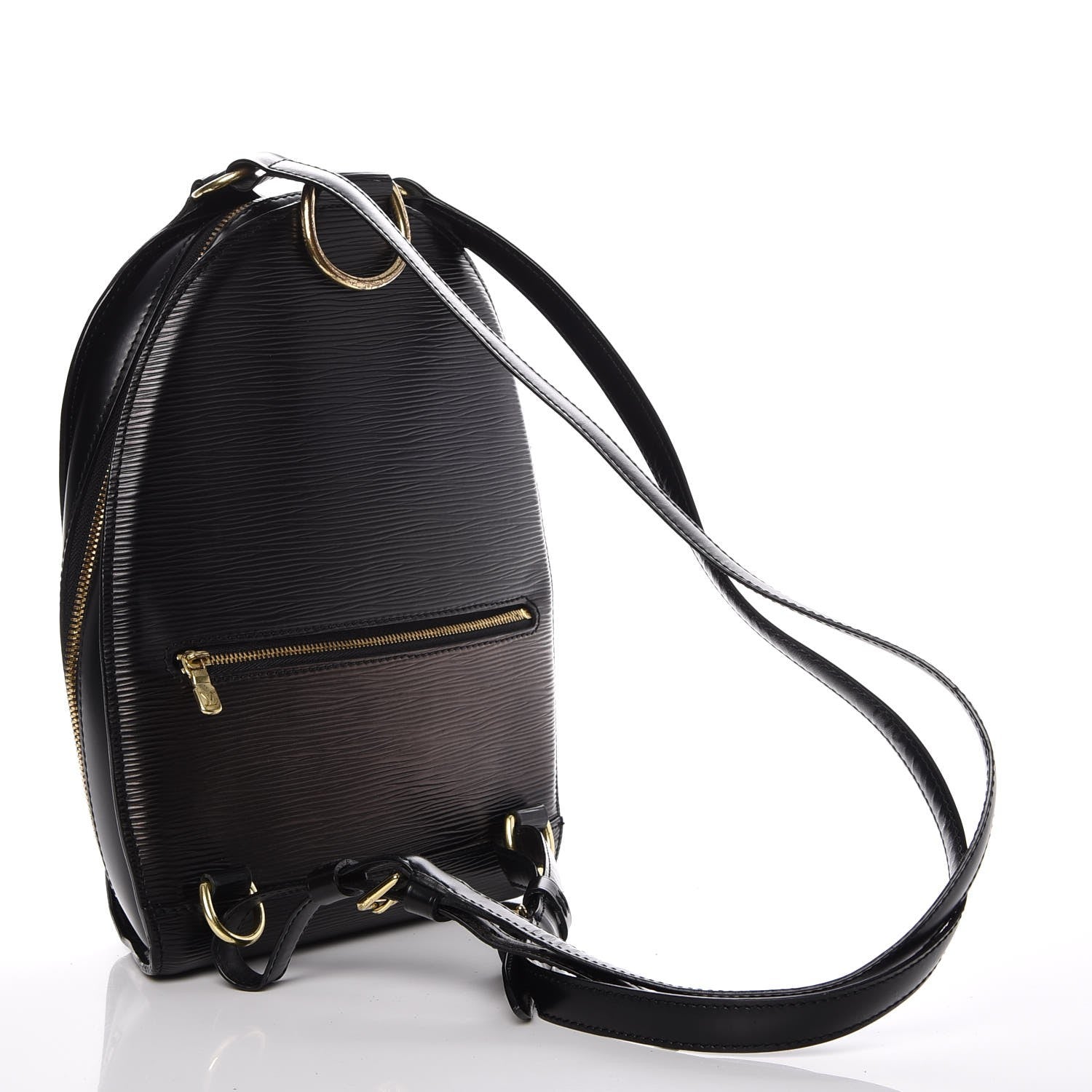 Louis Vuitton Epi Mabillon Backpack Black 3 of 10