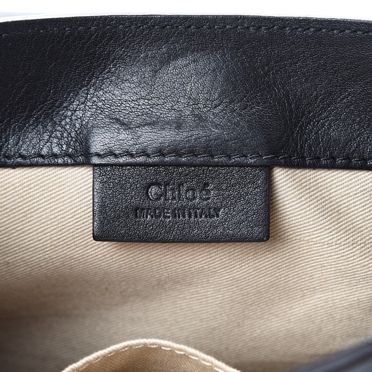 Chloe Suede Calfskin Mini Faye Backpack Black 5 of 10