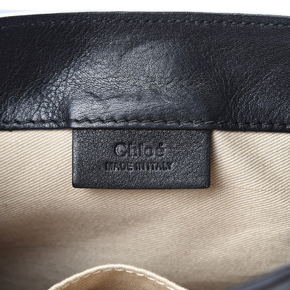 Chloe Suede Calfskin Mini Faye Backpack Black 5 of 10