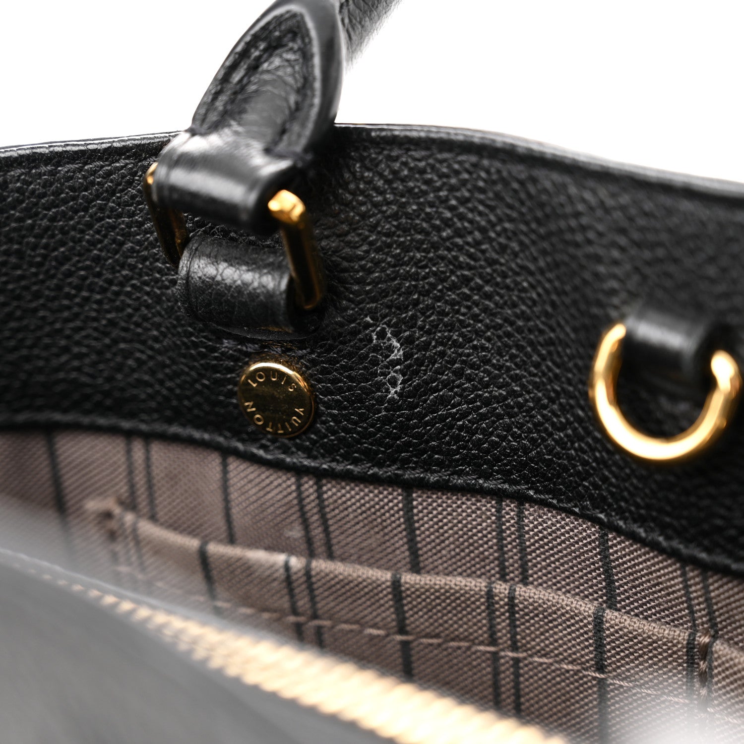 Louis Vuitton Empreinte Montaigne BB Black 7 of 9