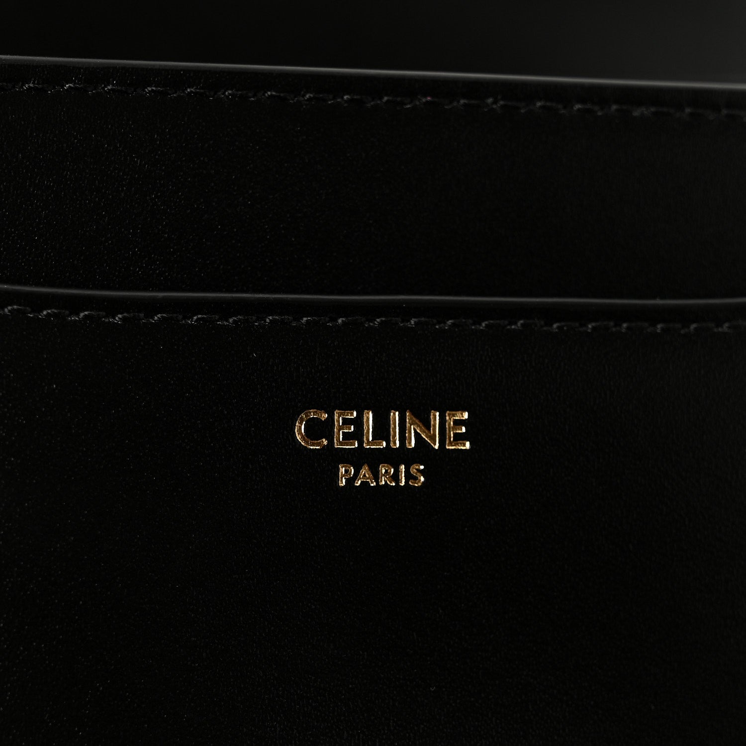 Celine Satinated Calfskin Mini 16 Top Handle Bag Black 7 of 10