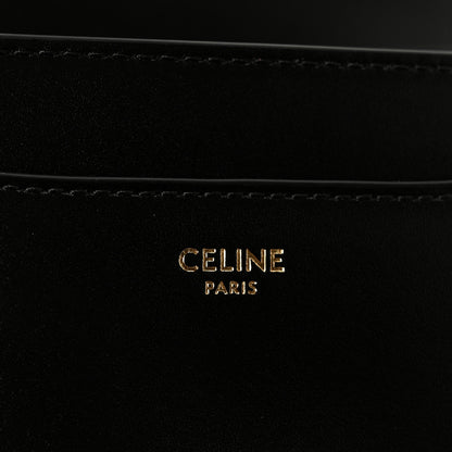 Celine Satinated Calfskin Mini 16 Top Handle Bag Black 7 of 10