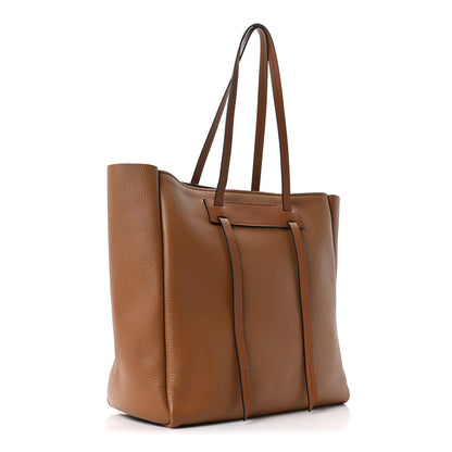 Miu Miu Vitello Daino Shopping Tote Cuoio 4 of 10