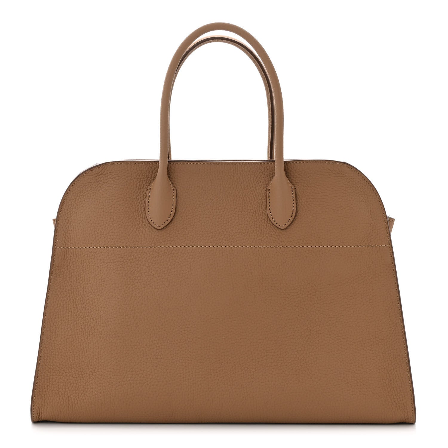 The Row Matte Grained Calfskin Soft Margaux 15 Sandpit 1 of 10