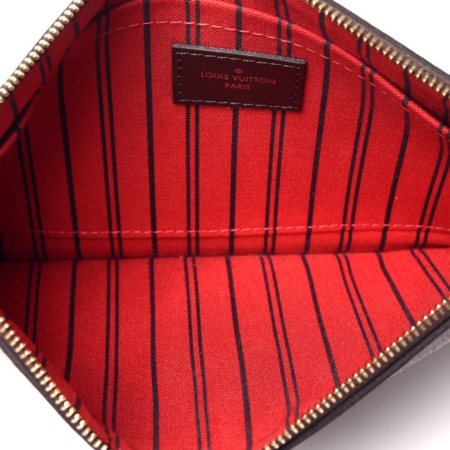 Louis Vuitton Damier Ebene Neverfull MM GM Pochette 5 of 7