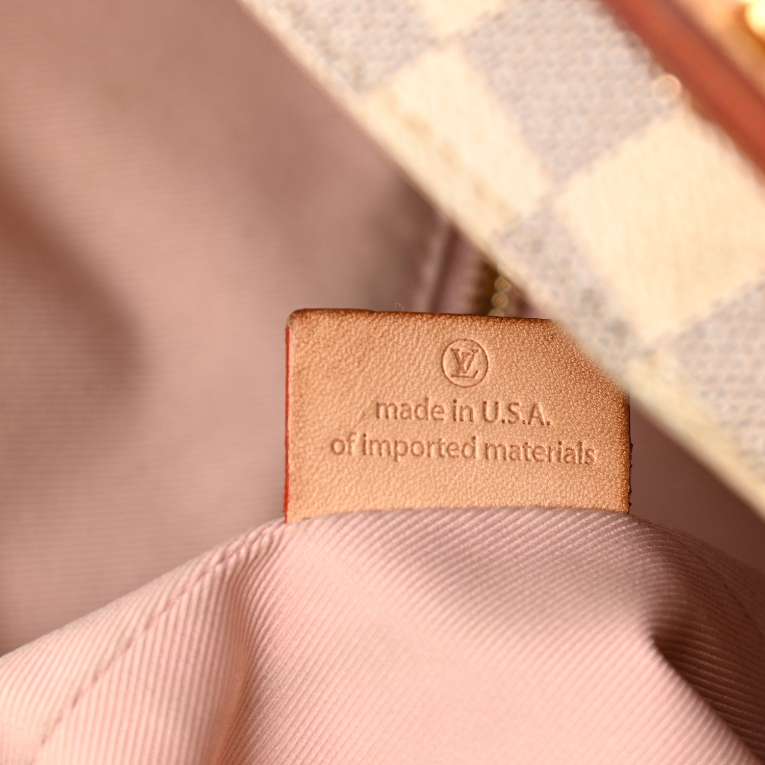 Louis Vuitton Damier Azur Graceful MM Rose Ballerine 7 of 16