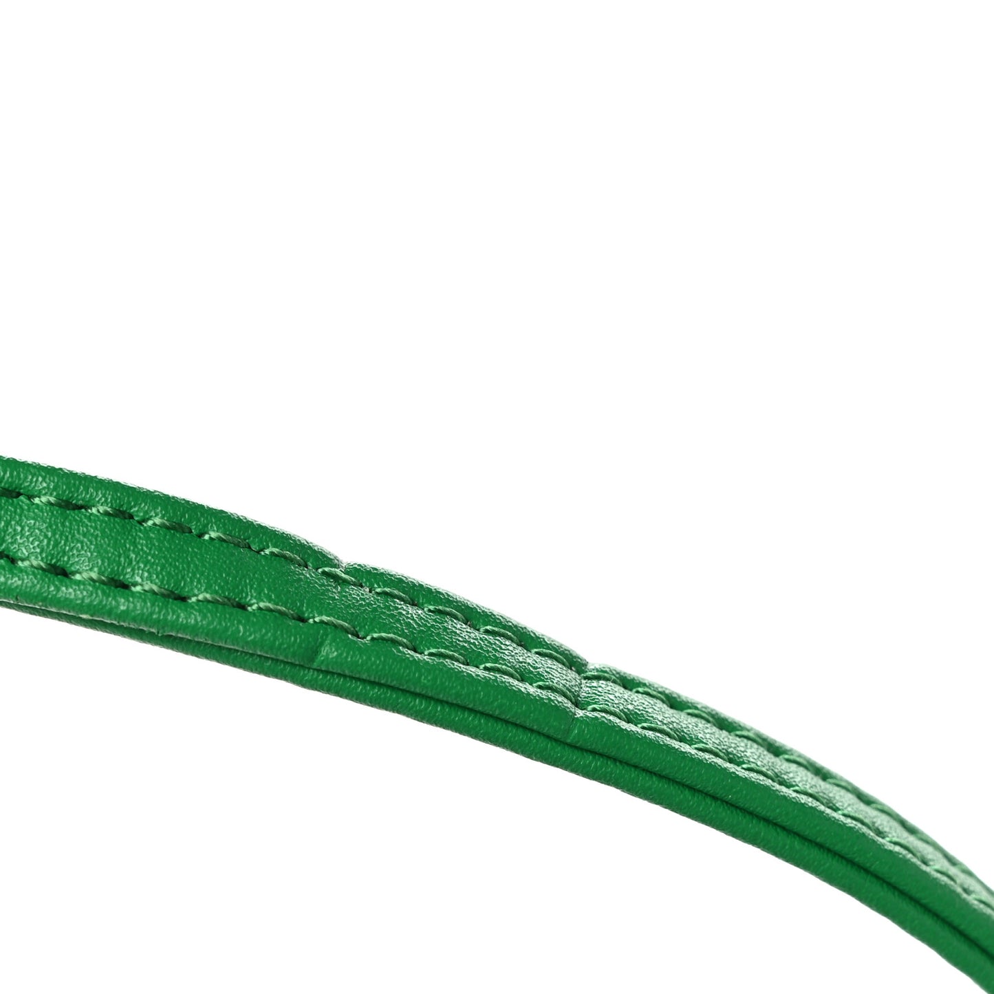 Vegan Leather Small Shopping Bag Greenscreen