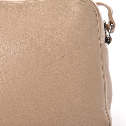 Saint Laurent Lambskin Monogram Small Lou Camera Bag Beige 14 of 22