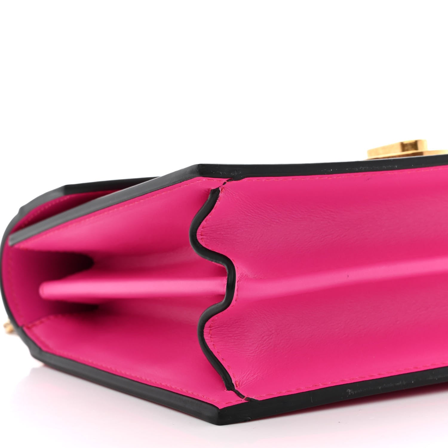 Christian Louboutin Calfskin Large Elisa Shoulder Bag Hot Pink 9 of 11