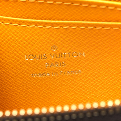 Louis Vuitton Monogram 2022 Christmas Animation New York Soho Zippy Coin Purse Yellow 6 of 8