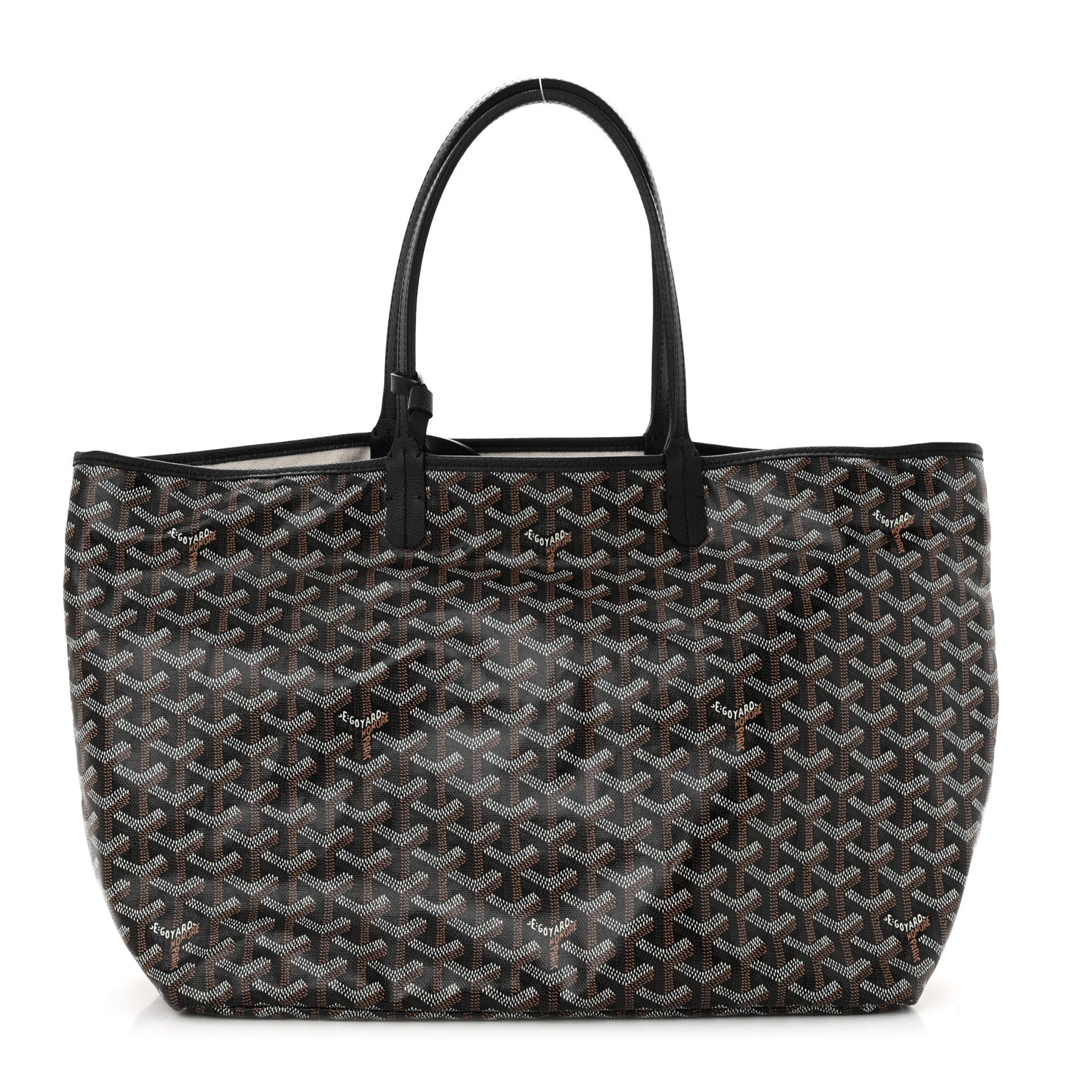 Goyard Goyardine Saint Louis PM Black 1 of 11