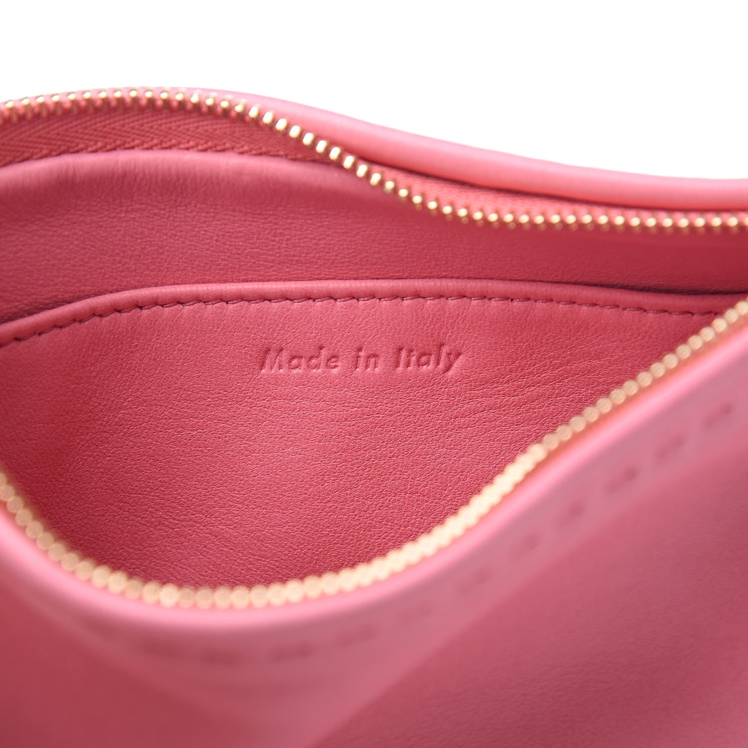 Celine Soft Lambskin Mini Croissant Pouch Crossbody Bag Bubble 7 of 10