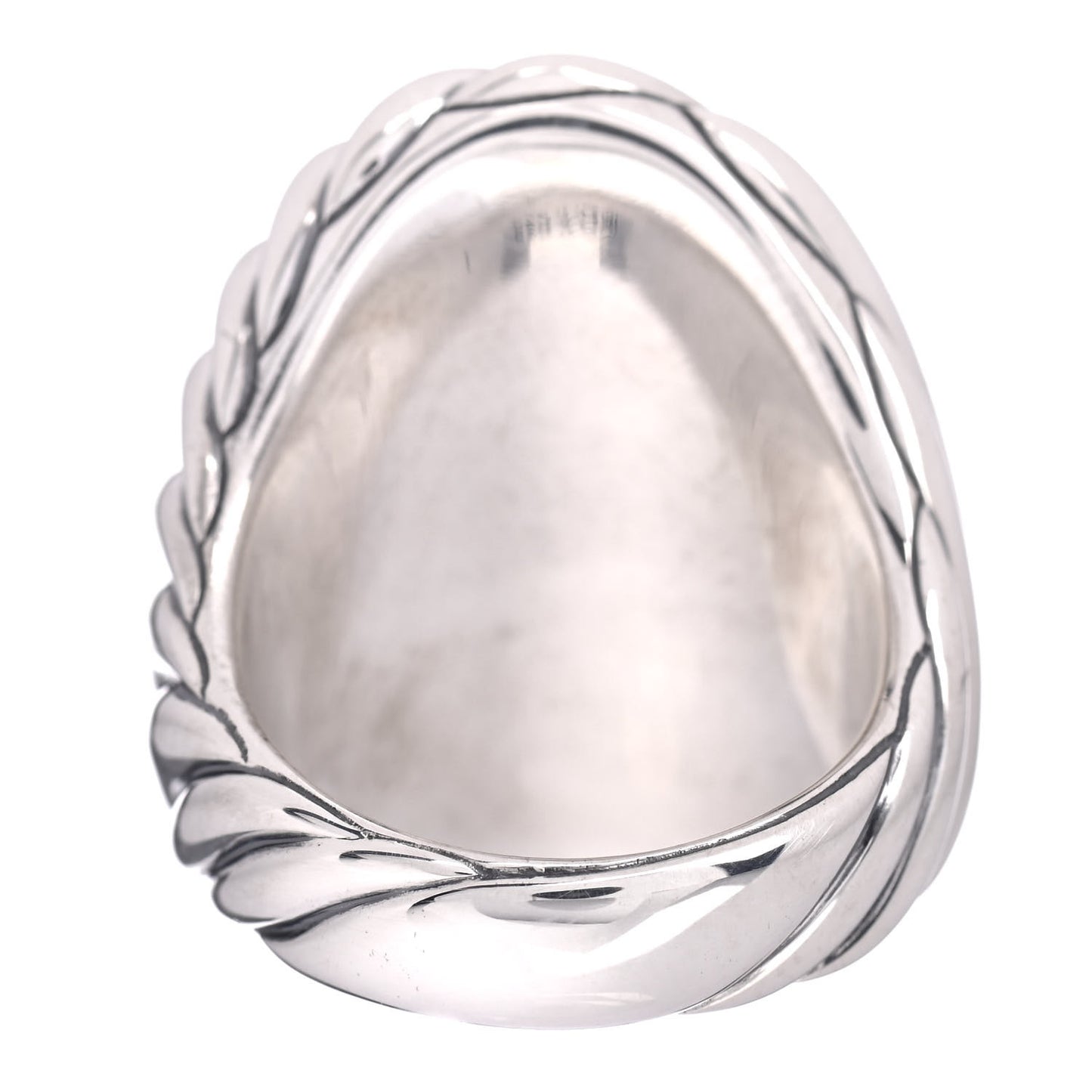 Sterling Silver Cable Ring 51 5.75
