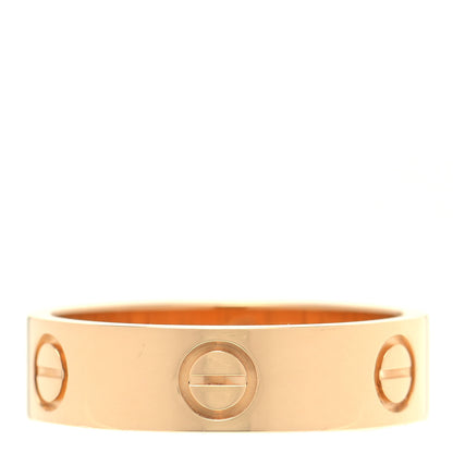 Cartier 18K Yellow Gold 5.5mm LOVE Ring 57 8 3 of 4
