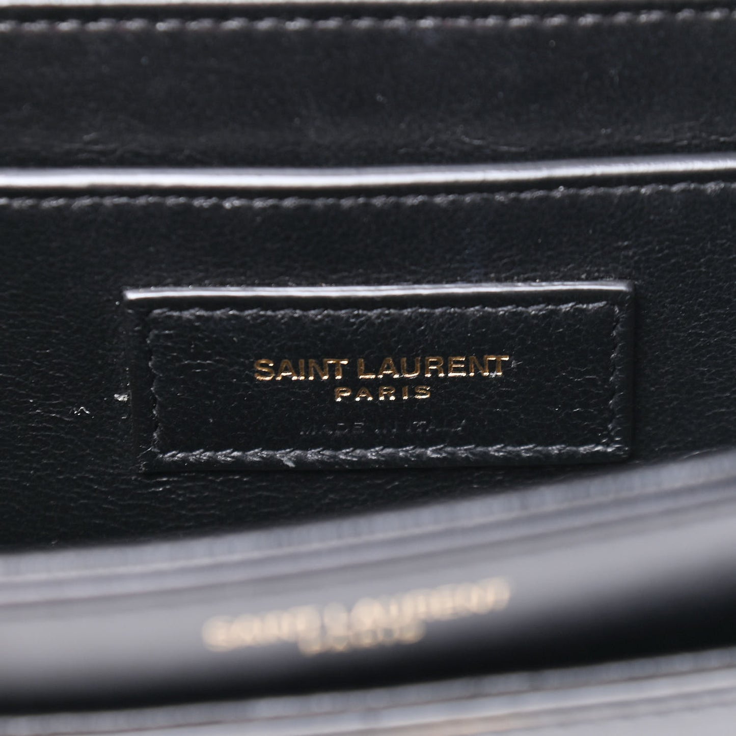 Smooth Calfskin Small Solferino Satchel Black