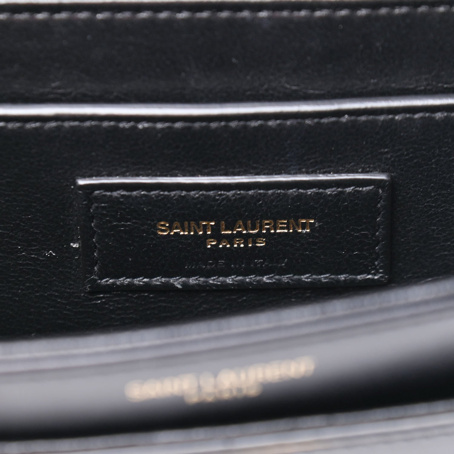 Saint Laurent Smooth Calfskin Small Solferino Satchel Black 5 of 6