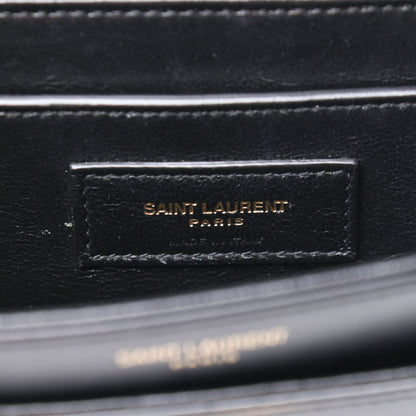Saint Laurent Smooth Calfskin Small Solferino Satchel Black 5 of 6
