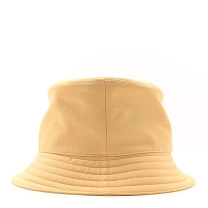 Hermes Cotton Fred H Cut Bucket Hat 60 Banane Jaune Poussin 6 of 8