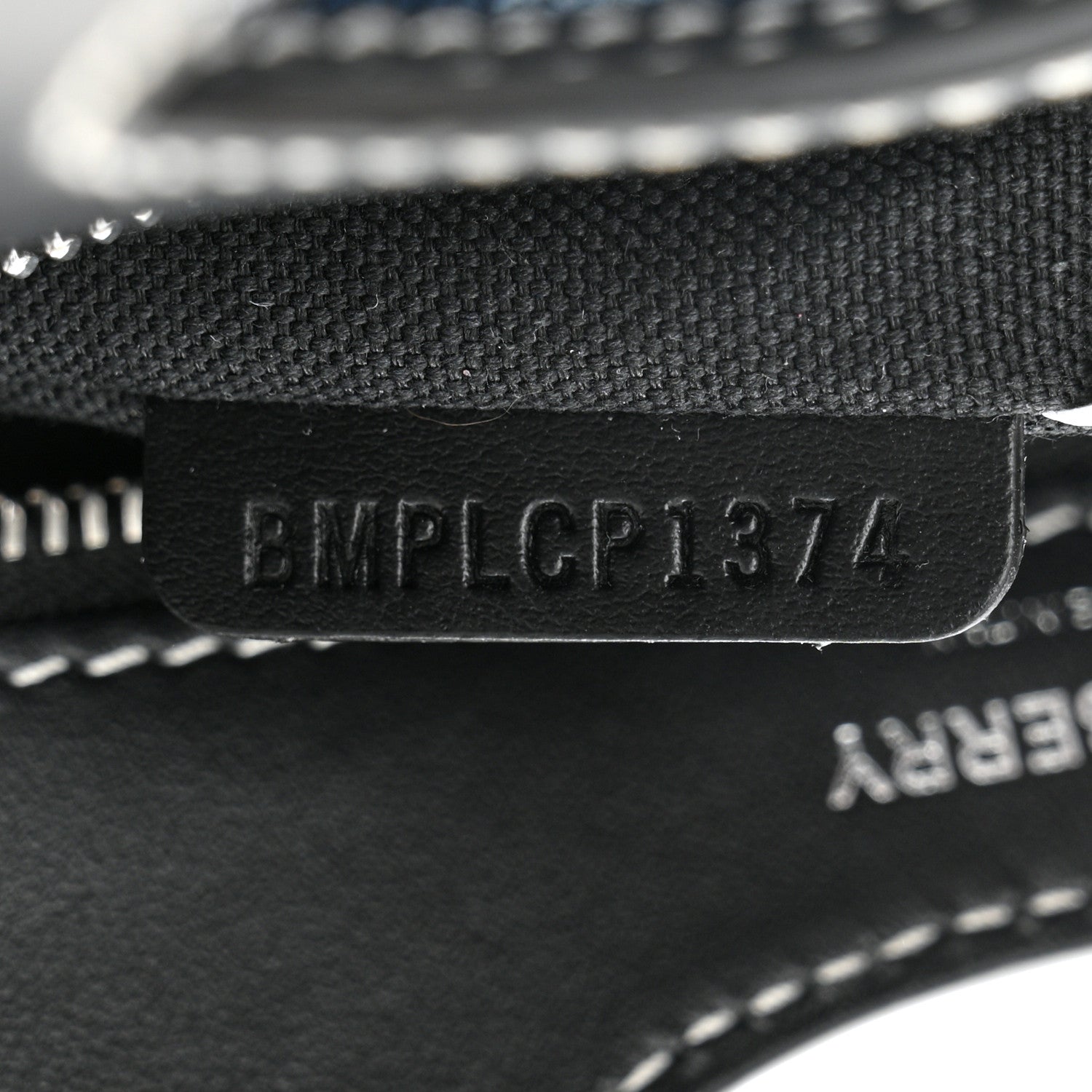 Burberry Denim Smooth Calfskin Mini Pocket Bag Blue 6 of 9