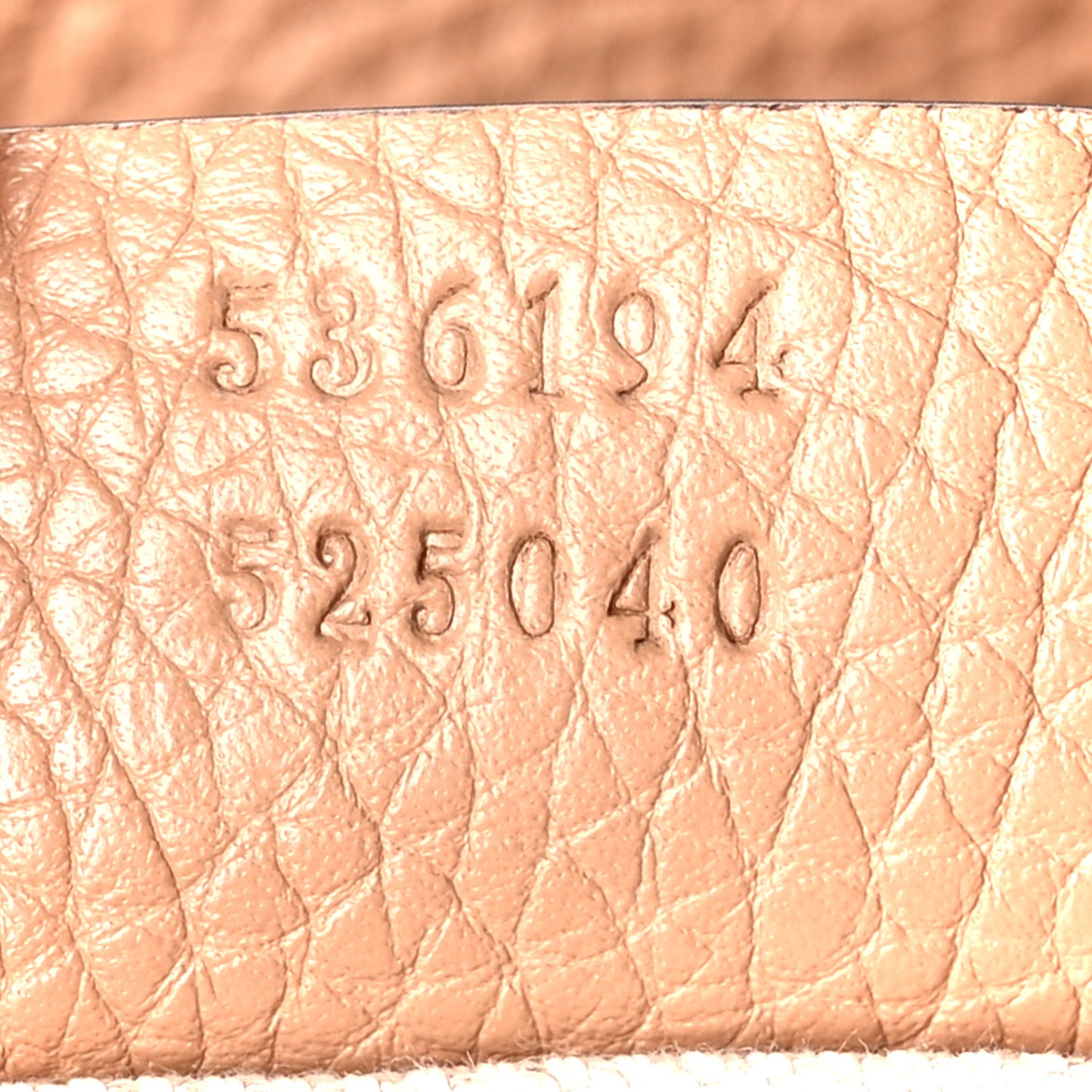 Pebbled Calfskin Large Soho Hobo Camelia