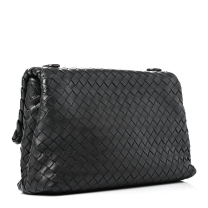 Bottega Veneta Nappa Intrecciato Small Olimpia Shoulder Bag Black 2 of 4