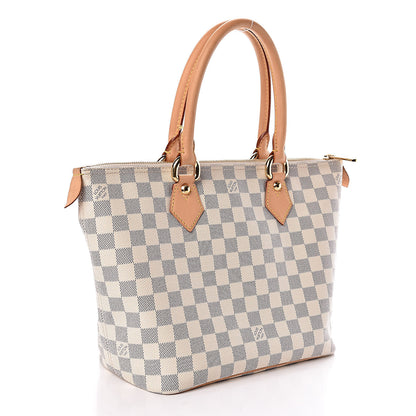 Louis Vuitton Damier Azur Saleya PM 3 of 10