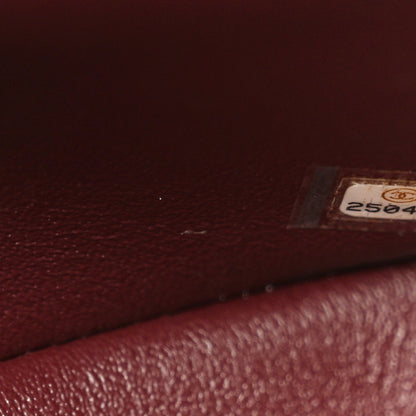 Chanel Lambskin Quilted Jumbo Double Flap Black 7 of 14