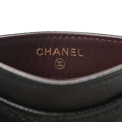 Chanel Caviar Quilted Card Holder Black 6 of 9