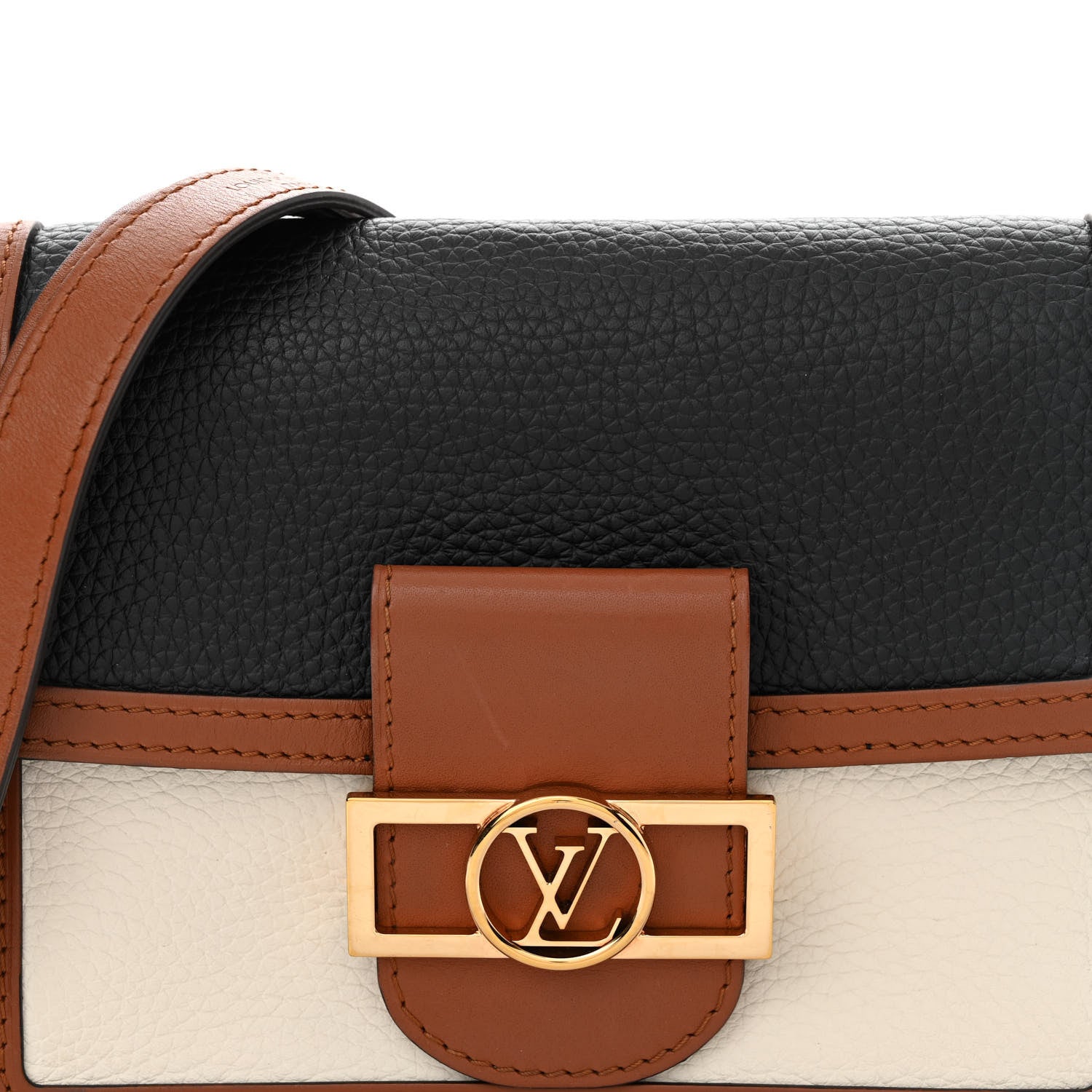 Louis Vuitton Taurillon Mini Dauphine Blackberry Snow 7 of 11