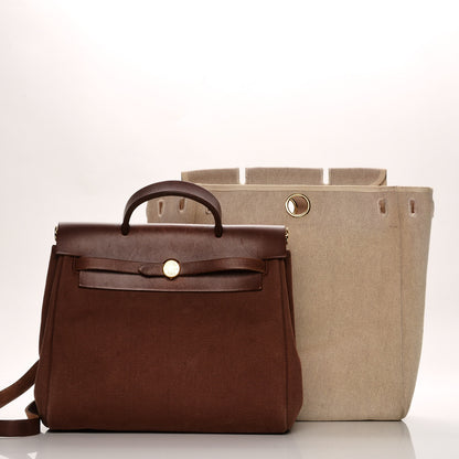Hermes Toile Vache Hunter Herbag 30 PM Backpack Havane 5 of 5