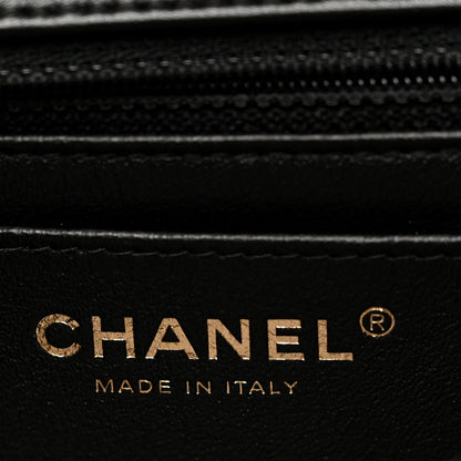 Chanel Lambskin Quilted Mini Rectangular Flap Black 6 of 11